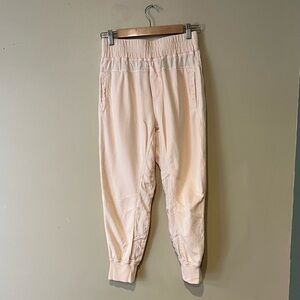 Young Fabulous Broke Odin Peach Athleisure Joggers Size Small Tencel/Cotton